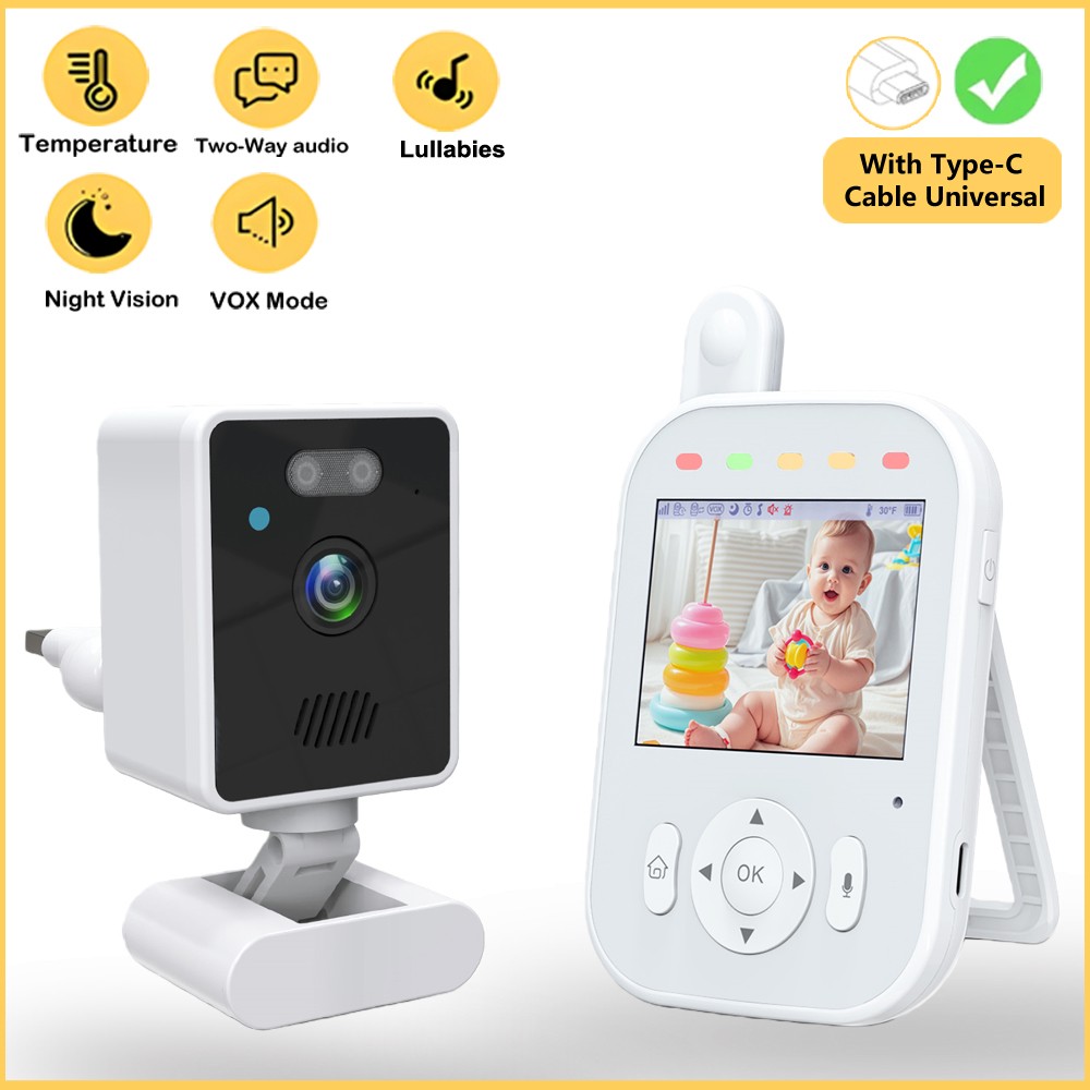 Baby Monitor Sensor - Baby Monitor Wireless Indoor 2.8