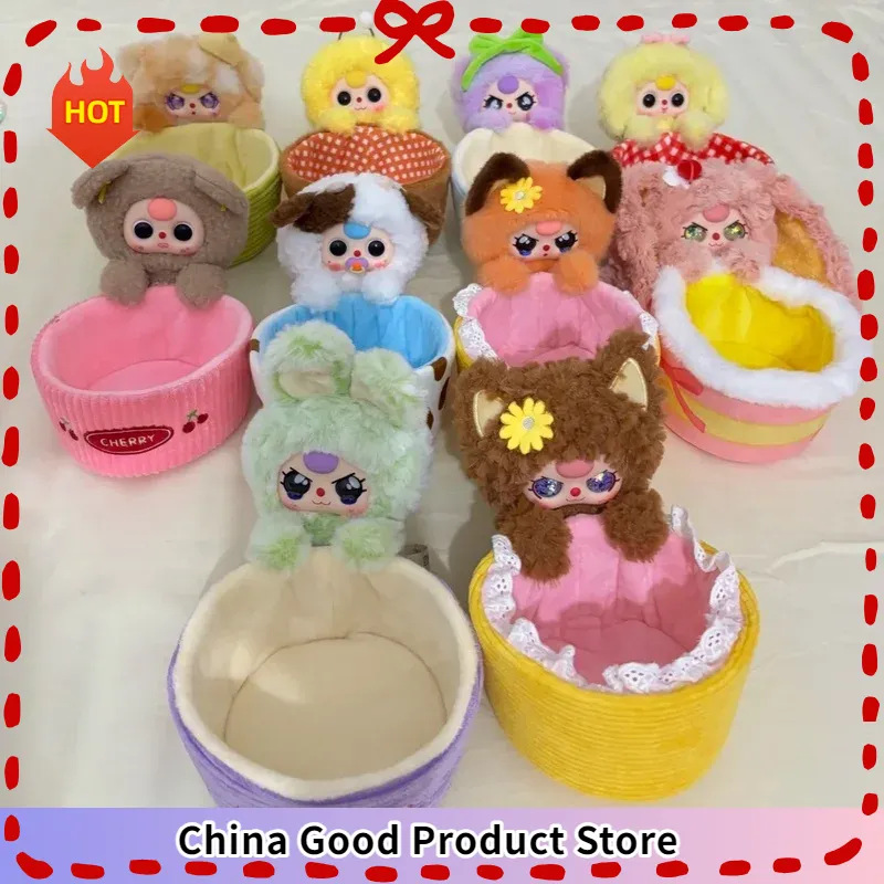 Baby Products Gift Baskets - Baby Three Storage Basket Vinyl Plush