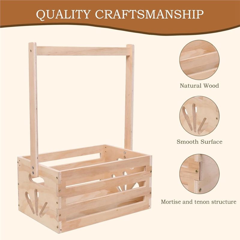 Wooden Baby Shower Gift Basket - Baby Products Gift Baskets recension och pris