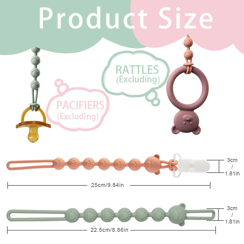 Baby Anti-drop Chain Pacifier  - Baby Products Moisturizer recension och pris