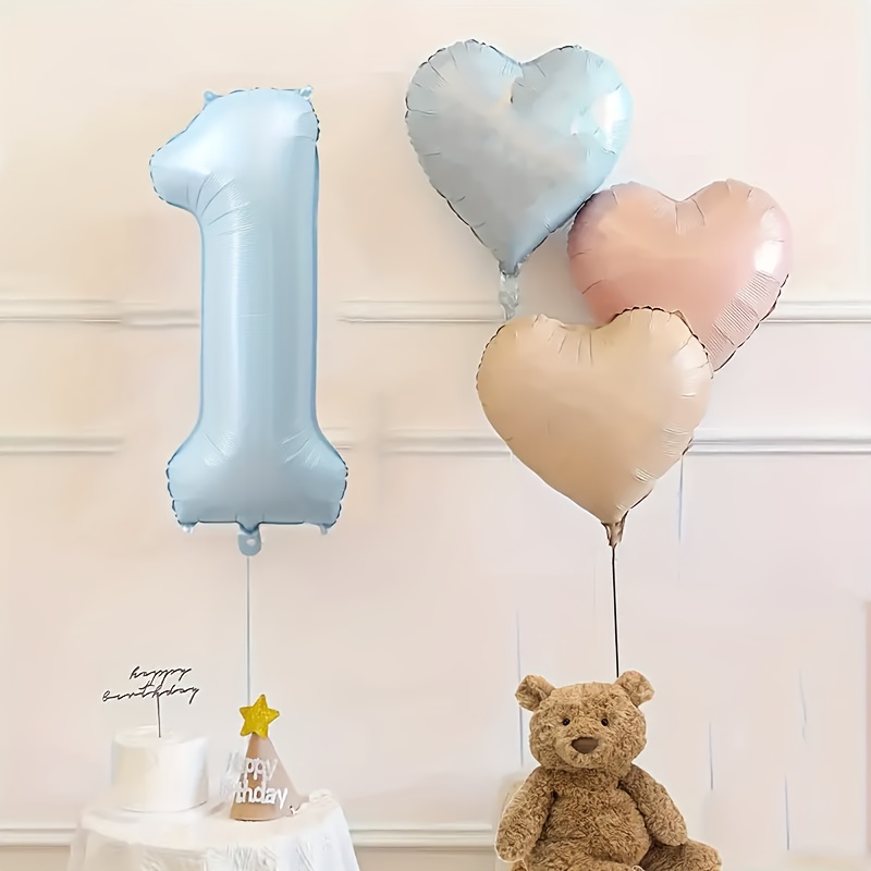 4Pcs Baby Blue Number Birthday - Baby Products Moisturizer recension och pris