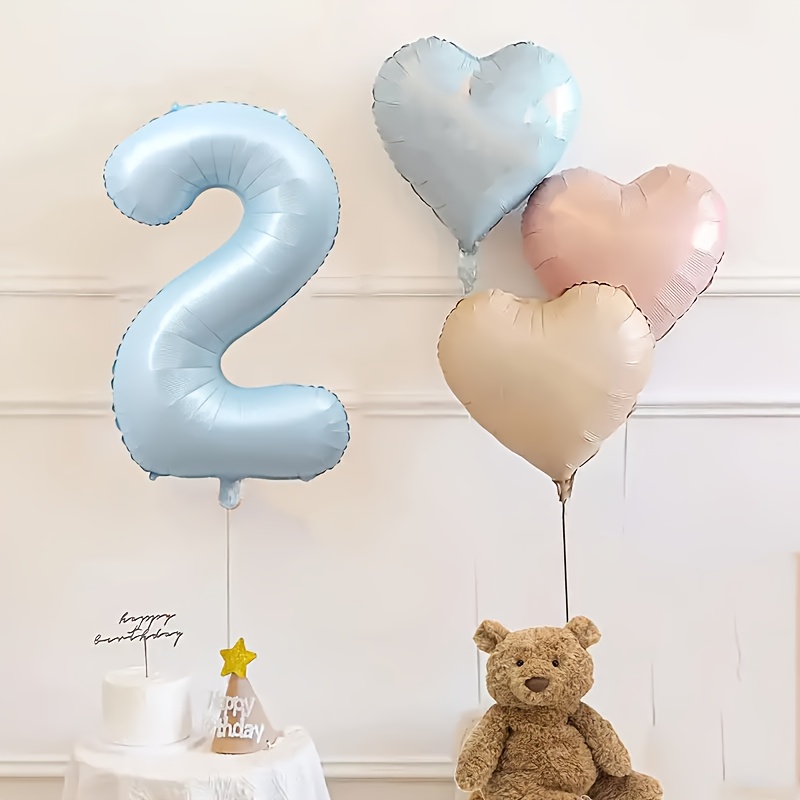 4Pcs Baby Blue Number Birthday - Baby Products Moisturizer recension och pris
