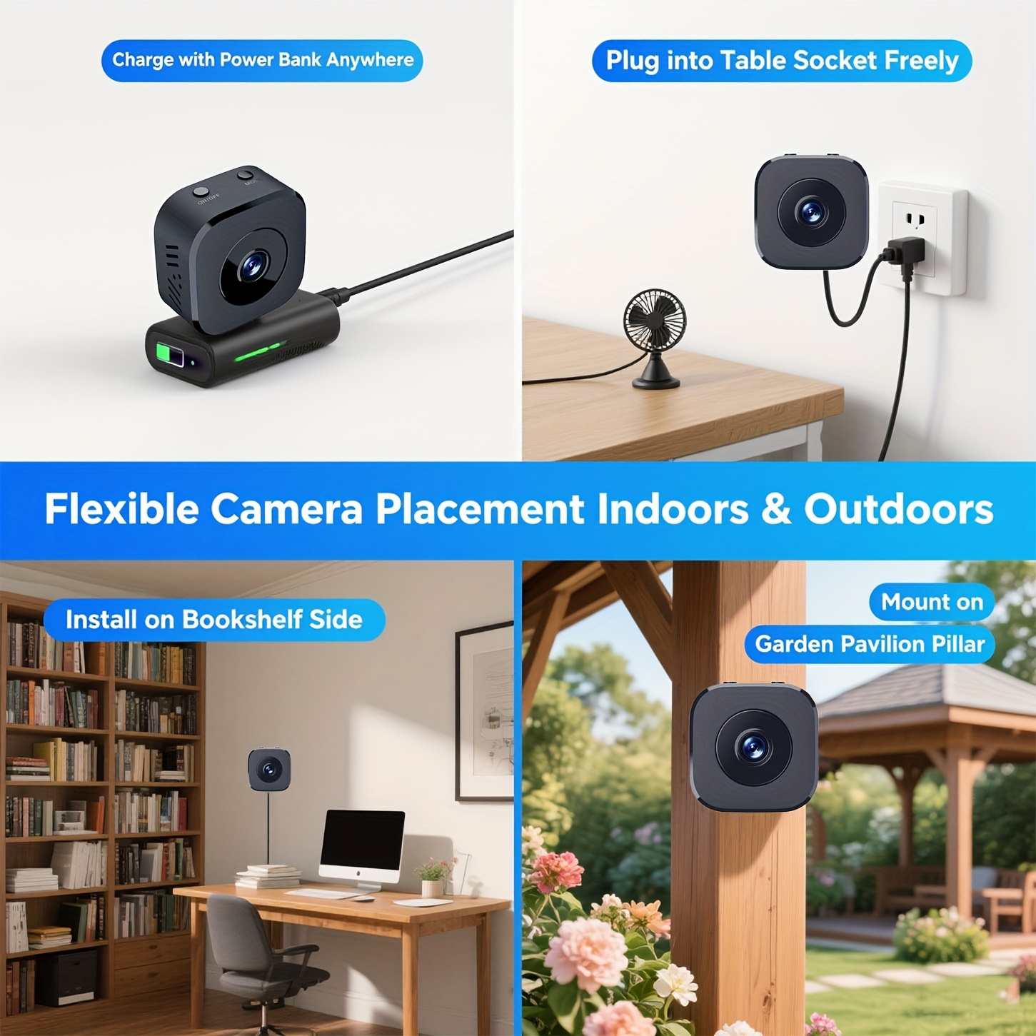 1080P HD Mini WiFi Camera Indo - Baby Monitor Sensor recension och pris