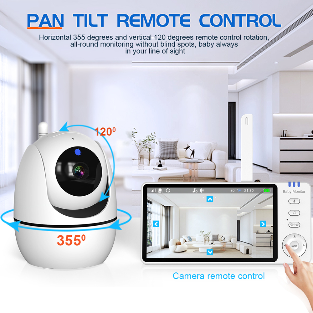 Video Baby Monitor with Cam an - Baby Monitor Sensor recension och pris