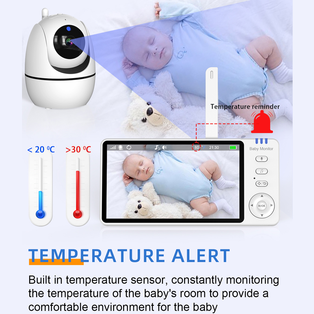 Video Baby Monitor with Cam an - Baby Monitor Sensor recension och pris