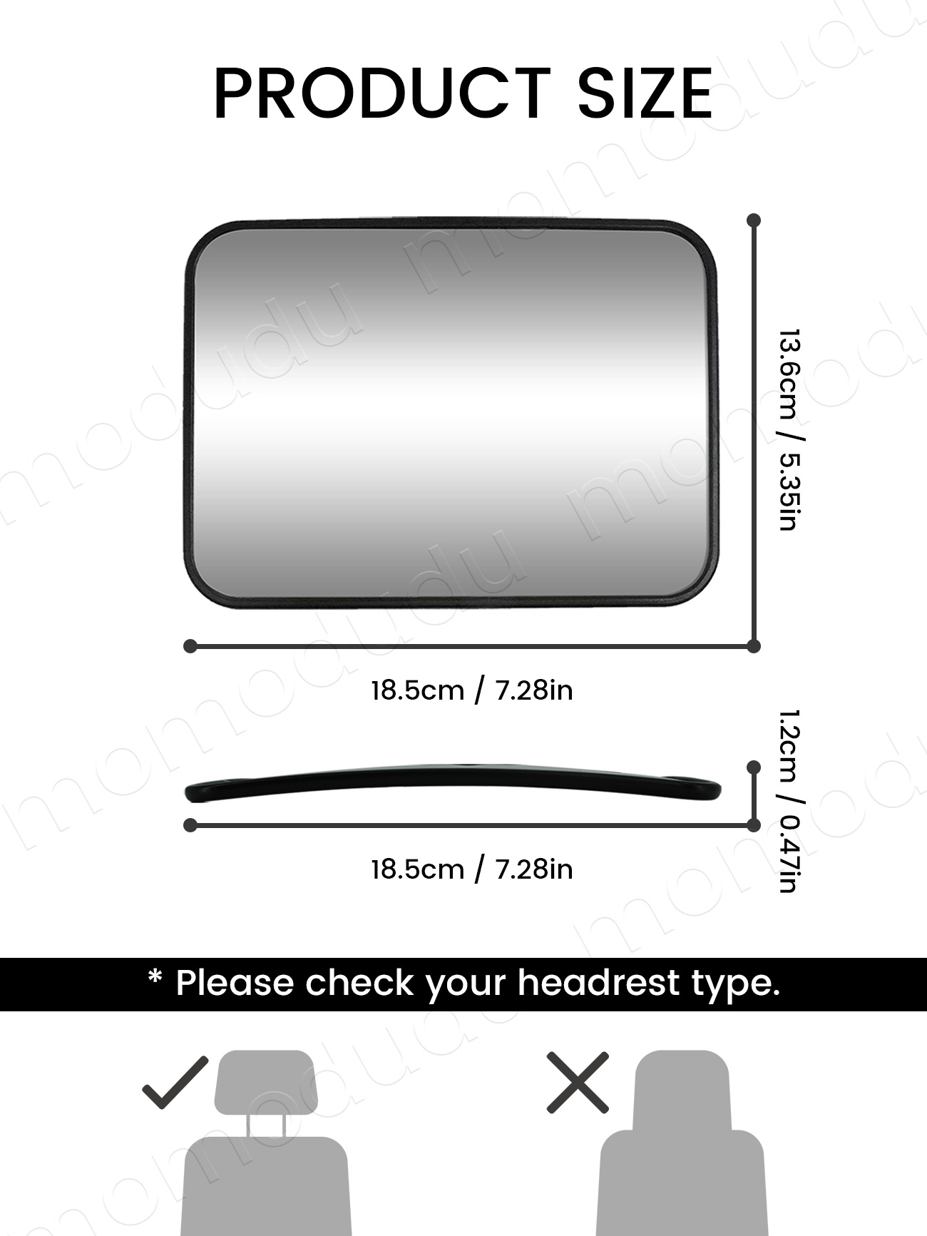 Baby Car Mirror Rearview Infan - Baby Monitor Sensor recension och pris