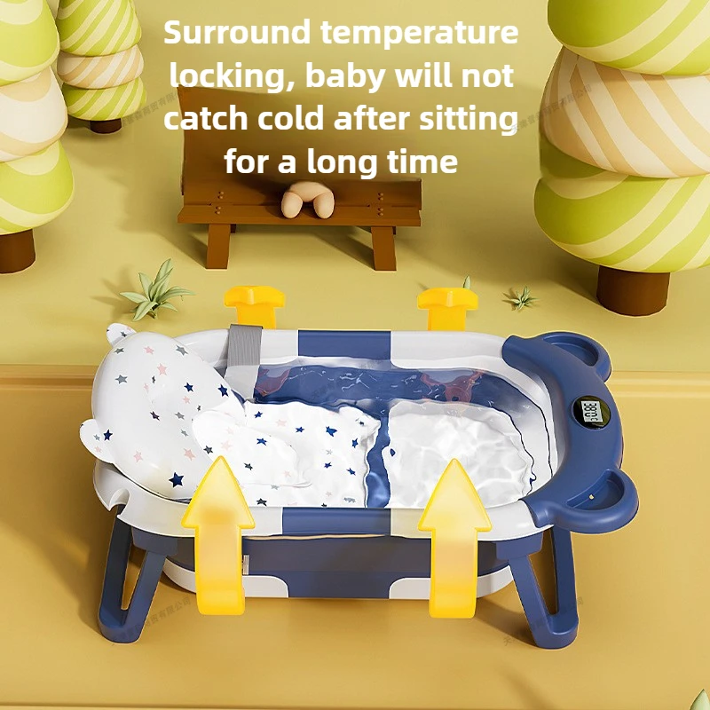 Foldable Baby Bath Tub Intelli - Baby Products For Newborn recension och pris